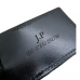 Freemason Personalised Black Leather Luggage Tag